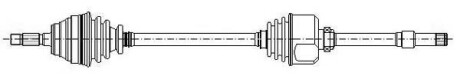 Піввісь Metelli 17-0525