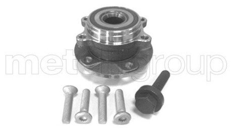 Підшипник маточини (передньої) Audi A3/Skoda Octavia/SuperB/VW Caddy/Golf/Passat 03- (4 болти/d=137mm) Metelli 19-2317 (фото 1)