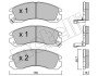 Колодки гальмівні (передні) Citroen C-Crosser 07-/Mitsubishi Outlander/Pajero 98-/Lancer/L400 94-03 Metelli 22-0134-0 (фото 2)