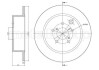 Диск гальмівний (задній) Subaru Impreza 11-/Forester 12-/XV 12- (274x10) Metelli 23-1487C (фото 1)