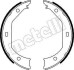 Колодки ручника BMW 1 (E81/E82/E88)/3 (E46/E90/E91)/5 (E39) 95-13 (185x20) Metelli 53-0017 (фото 1)