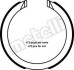 Колодки ручника Mazda CX-7/CX-9 06- (190x25) Metelli 53-0491 (фото 1)