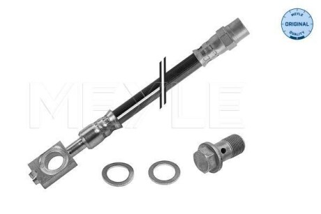 Шланг гальмівний (задній) Audi A8 2.8-6.0 i/2.5-3.3 D 96-02 MEYLE 100 525 0033/S