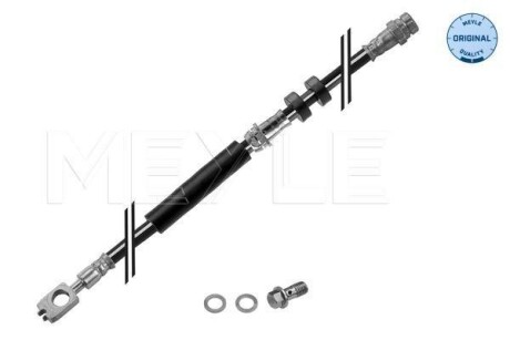 Шланг гальмівний (передній) Audi A1/VW Polo 09- MEYLE 100 525 0061/S