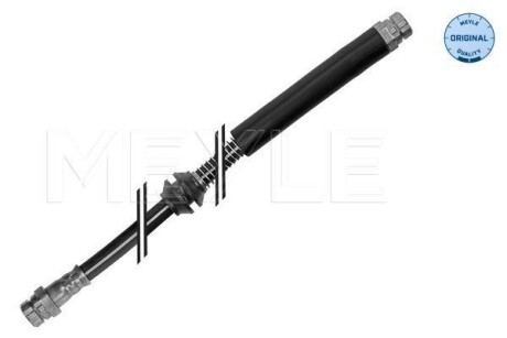 Шланг гальмівний (задній) VW Caddy 03- (L=522mm) MEYLE 100 525 0069