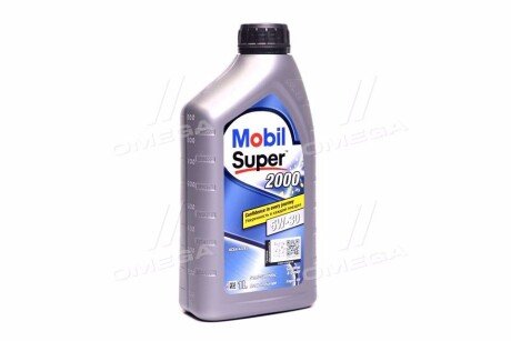 Олива моторна SUPER 2000 X1 5W-30 (Каністра 1л) MOBIL 155184