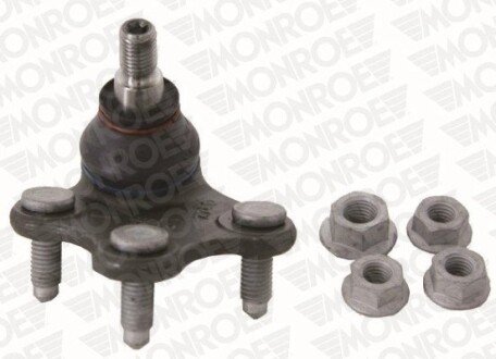 Опора кульова передняя нижня SKODA CITIGO (NF1) 11-19, FABIA II (542) 06-14/VW POLO (9N_, 9A_) 01-14 MONROE L29A23 (фото 1)