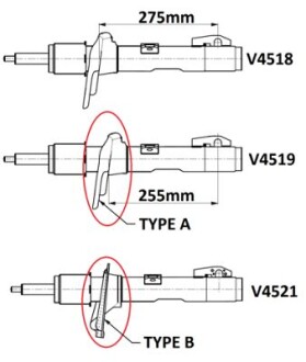 Амортизатор MONROE V4519