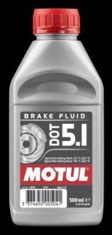 0.5л DOT 5.1 Brake Fluid Гальмівна рідина MOTUL 100950