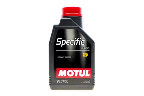 Моторна олива Specific 0720 5W-30, 1л. MOTUL 102208