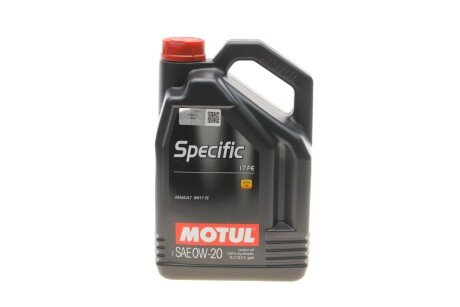 Олива моторна 100% синтетична д/авто SPECIFIC 17 FE 0W20 5L MOTUL 102406