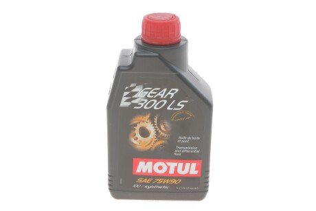 Олива трансмісійна Gear 300 LS 75W-90, 1л. MOTUL 102686