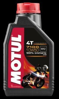 Олива моторна 7100 4T 10W-50, 1л. MOTUL 104097