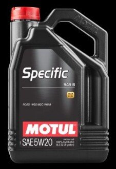 5л Specific 948 B 5W-20 C5 SN Олива синтетична WSS-M2C 948-B, STJLR.03.5004 MOTUL 106352