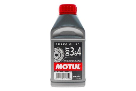 Рідина гальмівна DOT 3&4 (0,5L) (102718) MOTUL 807910 (фото 1)