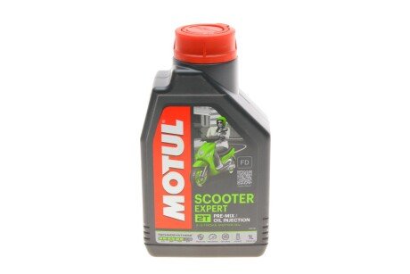 Олива моторна Scooter Expert 2T, 1л. MOTUL 831801