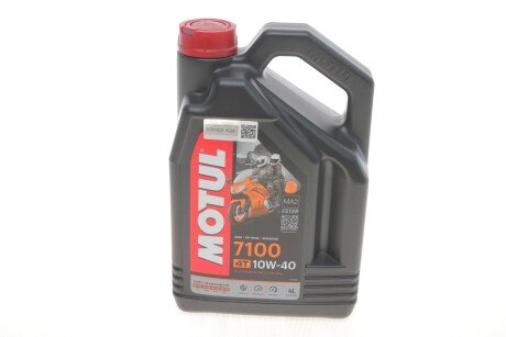 Олива моторна 7100 4T 10W-40, 4л. MOTUL 836341