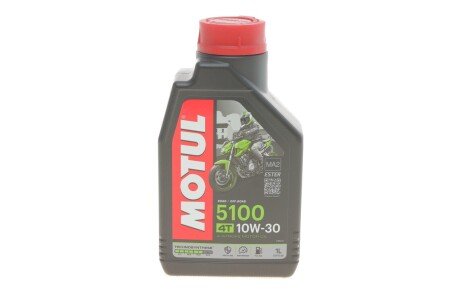 Олива 10W30 5100 4T (1L) (104062) заміна на 839001 MOTUL 836611