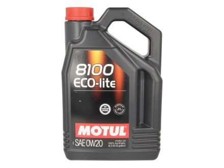 Олива моторна 8100 ECO-LITE 0W20 4L MOTUL 841154