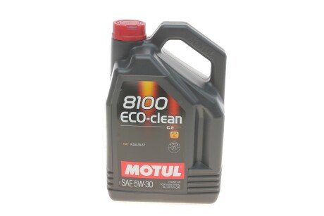 Олива моторна 8100 Eco-Clean 5W-30, 5л. MOTUL 841551 (фото 1)