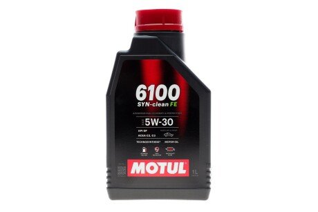 Олива 5W30 Syn-clean FE (1L) (API SP) (ACEA C2|C3) (112920) MOTUL 841711