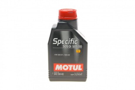 Олива моторна Specific VW 505.01-505.00 5W-40, 1л. MOTUL 842411 (фото 1)