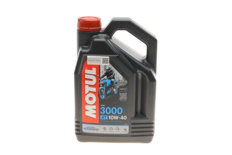 Олива 10W40 3000 4T (4L) MOTUL 846041