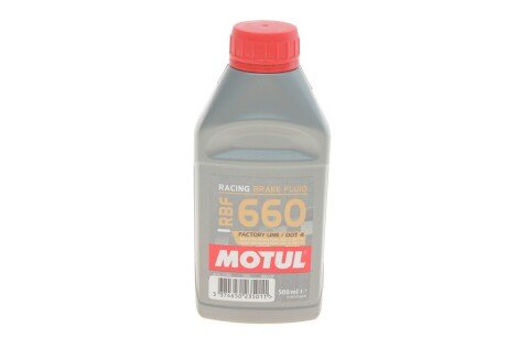 Рідина гальмівна DOT4 (0.5L) RBF660 Factory Line (101666) MOTUL 847205 (фото 1)