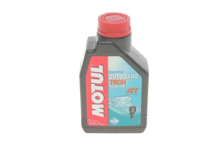 Олива 10W40 Outboard Tech 4T (1л) MOTUL 852211