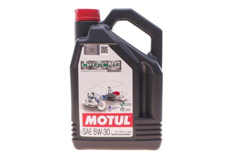 Олива моторна LPG-CNG 5W-30, 4л. MOTUL 854554