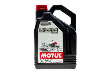 Олива 5W40 SAE LPG-CNG (4л) (ACEA C3/API PERFORMANCE SN PLUS) MOTUL 854654