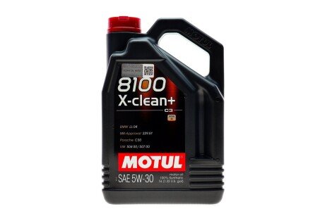 Олива 8100 X-clean + 5W30 5 L MOTUL 854751