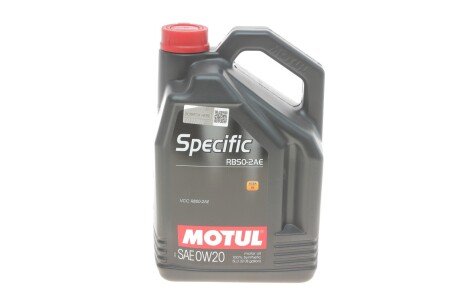 Олива Specific RBS0-2AE SAE 0W20 5 L MOTUL 867451