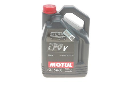 Олива моторна Power LCV V 5W-30, 5л. C3 MOTUL 874251