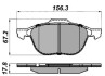 Гальмівні колодки пер. Focus/C-Max/Kuga 03- National NP2002 (фото 2)