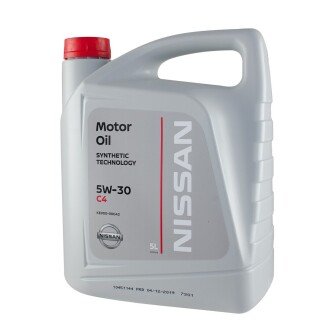 Олива моторна MOTOR OIL FS 5W-30 C4, 5л NISSAN KE90090043