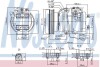 Компресор кондиціонера NISSENS 890017 (фото 1)