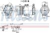Компресор кондиціонера NISSENS 89042 (фото 5)