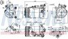 Компресор кондиціонера First Fit NISSENS 890601 (фото 7)