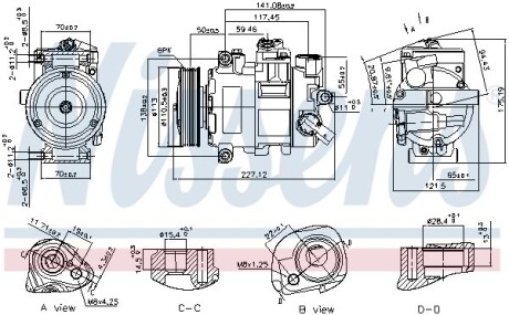 Компресор кондиціонера First Fit NISSENS 890757