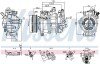 Компресор кондиціонера NISSENS 890944 (фото 8)