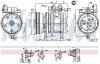 Компресор кондиціонера First Fit NISSENS 89263 (фото 9)