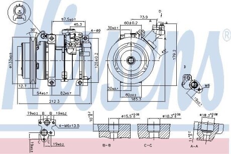 Компресор кондиціонера NISSENS 89312