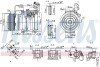 Компресор кондиціонера NISSENS 89586 (фото 5)