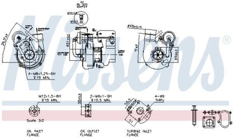 Турбокомпресор NISSENS 93041