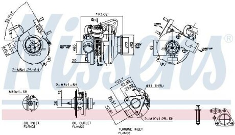 Турбокомпресор NISSENS 93055