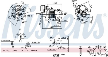 Турбокомпресор NISSENS 93141