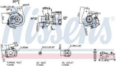 Турбокомпресор NISSENS 93148