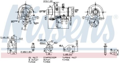 Турбокомпресор NISSENS 93234