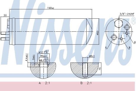 Осушувач кондиціонера NISSENS 95148